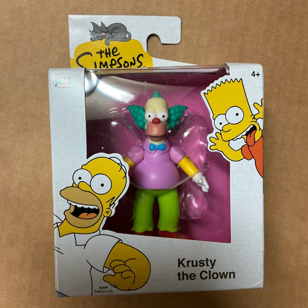 Krusty the Clown Figure Packaged Box
